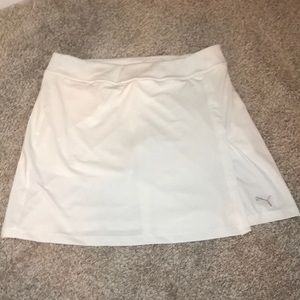 PUMA WHITE GOLF SKIRT